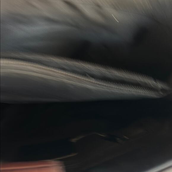 Brighton Nylon Shoulder Bag Braided Strap Croc Embossed Black Silver Western - Picture 4 of 15